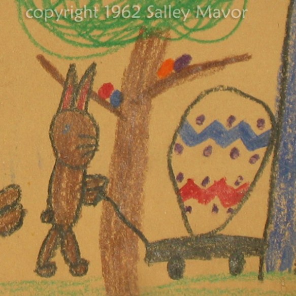 crayon drawing by Salley, age 6