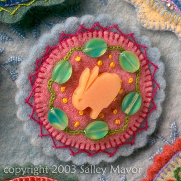 felt pin from "Felt Wee Folk" 2003