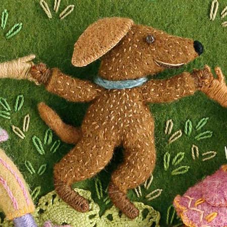 detail from "Pocketful of Posies" 2010