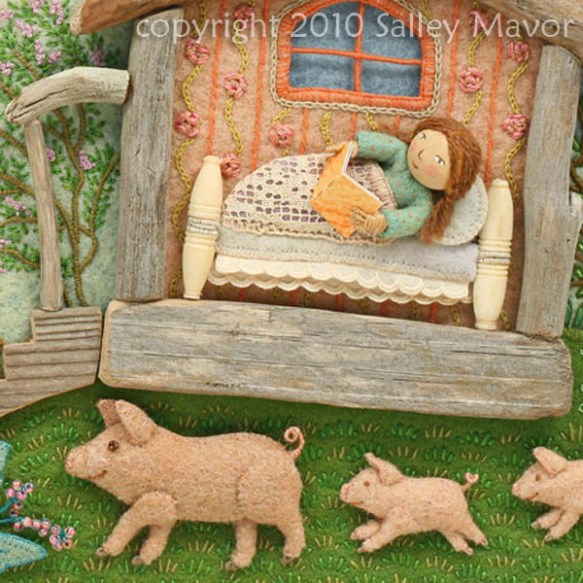 detail from "Pocketful of Posies" 2010