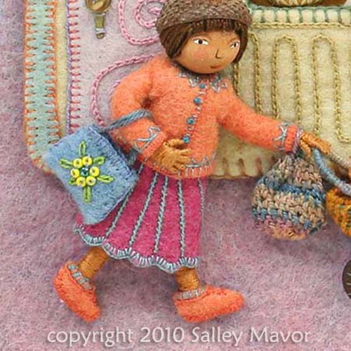 detail from 'Pocketful of Posies" 2010